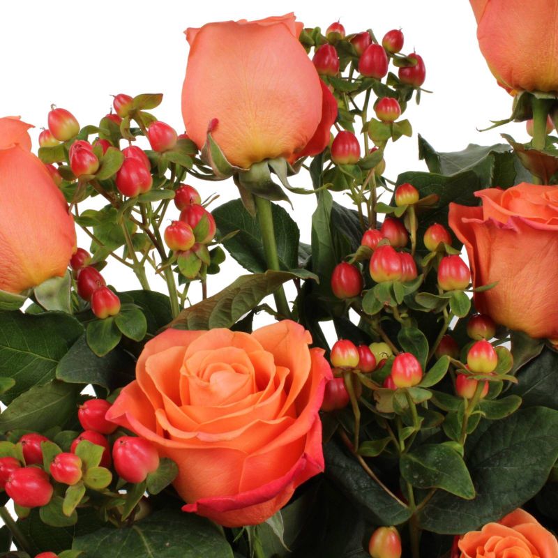 Foto 4 Jardín de Rosas Naranjo - Flores a domicilio Foto 4 Jardín de Rosas Naranjo - Flores a domicilio