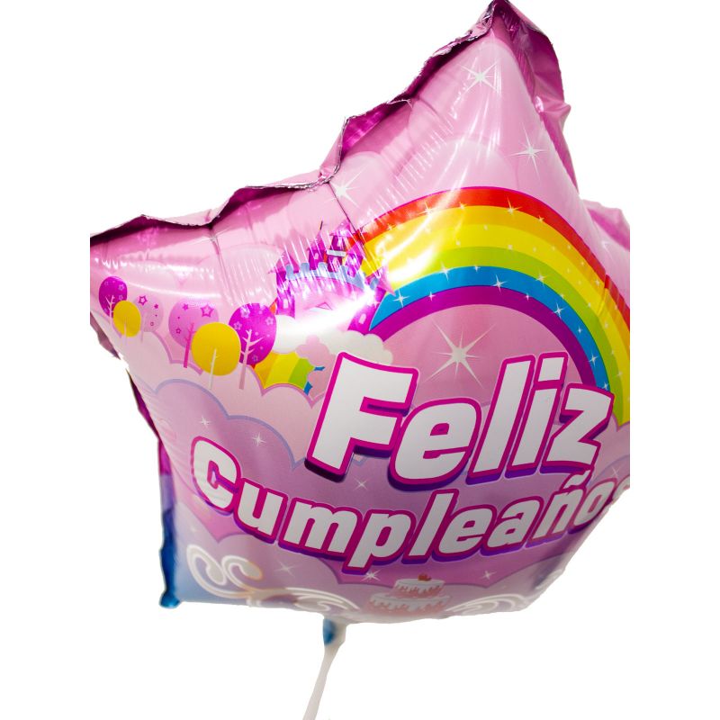 Foto 3 Globo Feliz Cumpleaños Estrella - Flores a domicilio Foto 3 Globo Feliz Cumpleaños Estrella - Flores a domicilio