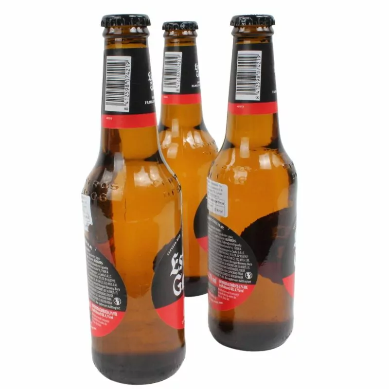 Foto 3 Set de 3 Cervezas Estrella Galicia - Trio de cervezas Estrella Galicia Lager de 330 ml