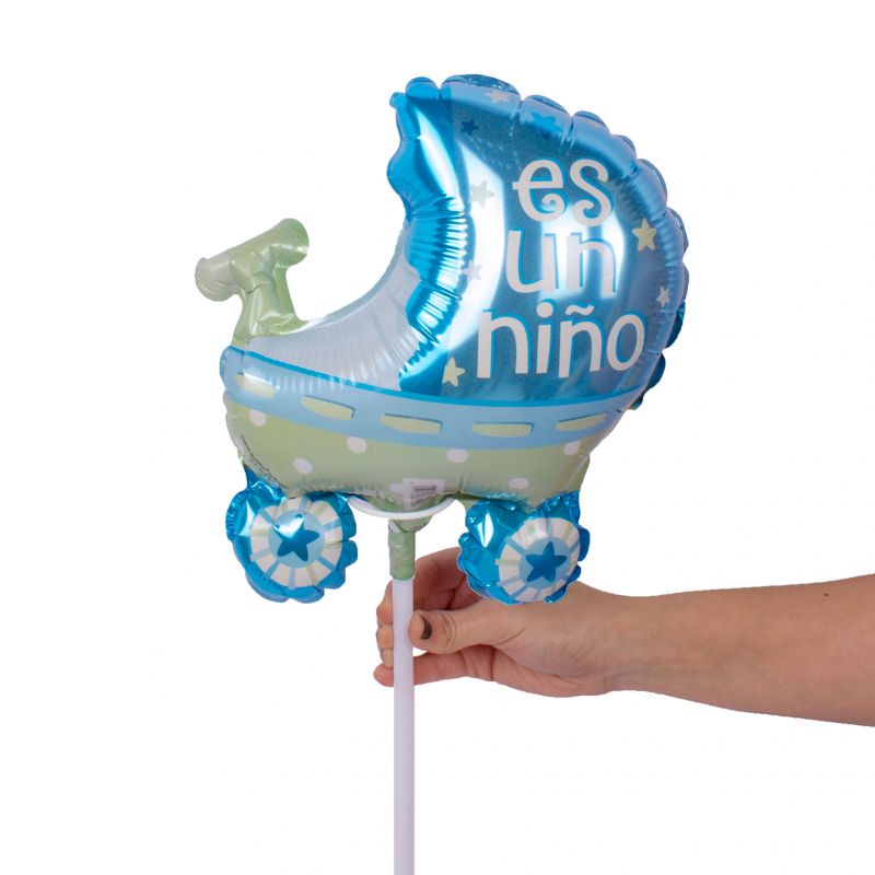 Foto 4 Globo Coche Es un niño 22cm - Flores a domicilio Foto 4 Globo Coche Es un niño 22cm - Flores a domicilio