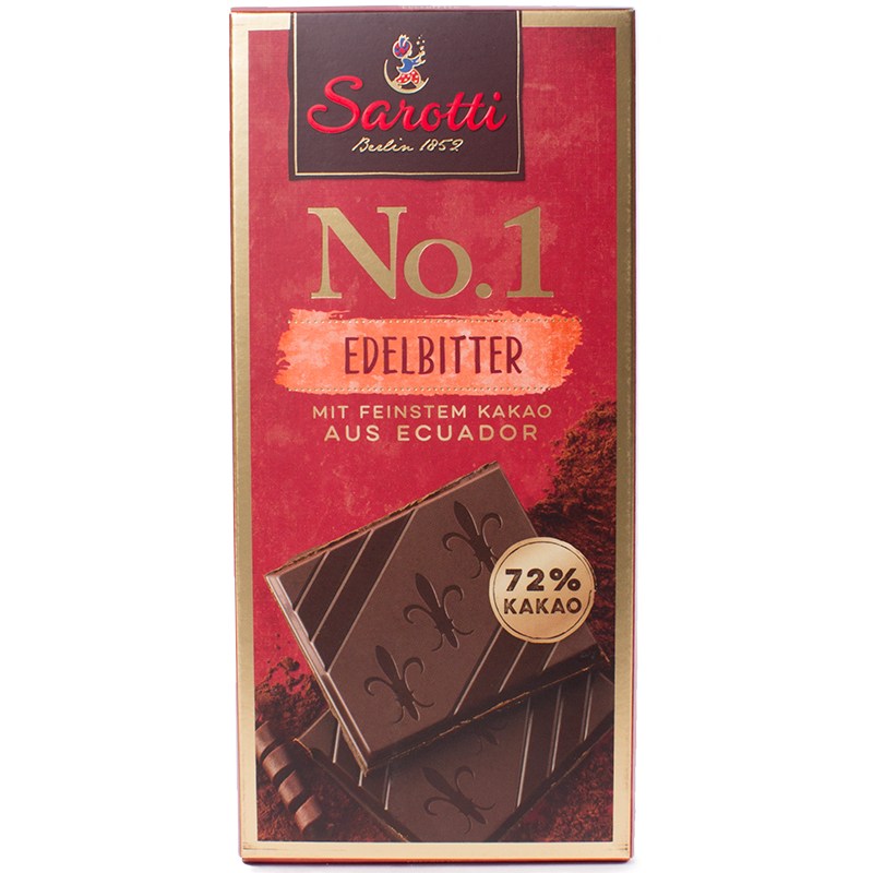 Flores a domicilio - Sarotti 72% cacao 100g Flores a domicilio - Sarotti 72% cacao 100g