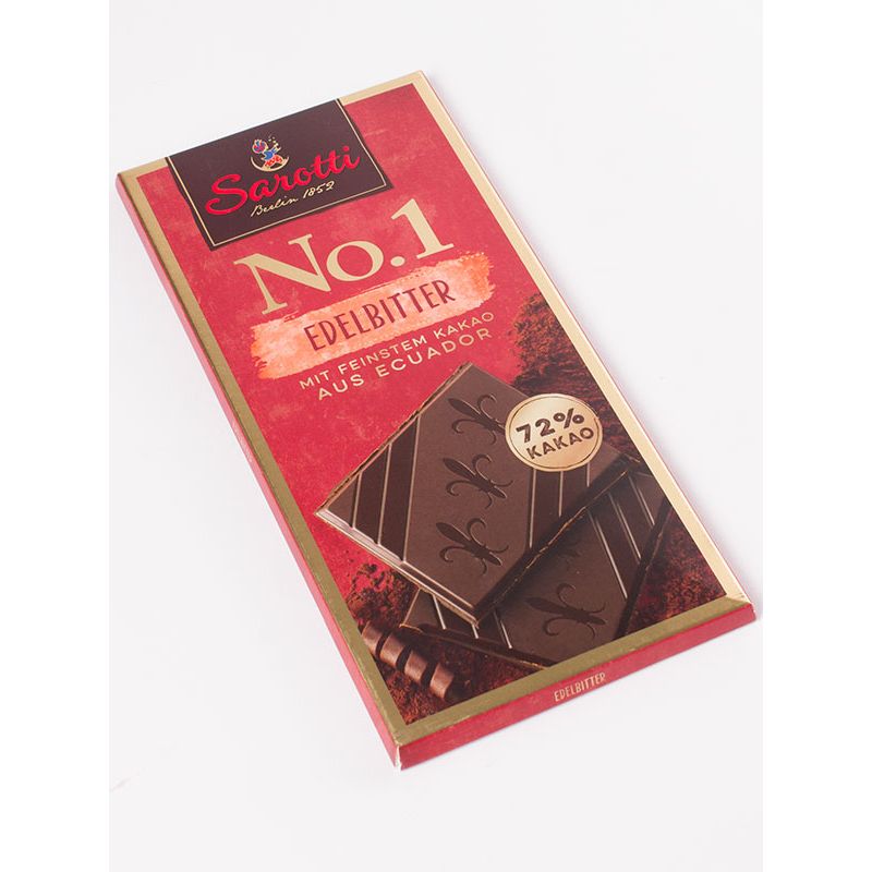 Foto 2 Sarotti 72% cacao 100g - Flores a domicilio Foto 2 Sarotti 72% cacao 100g - Flores a domicilio
