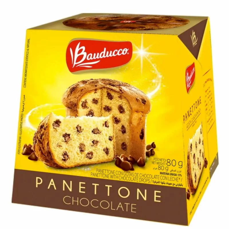Mini Panettone Chocolate Bauducco - mini panettone 80 g