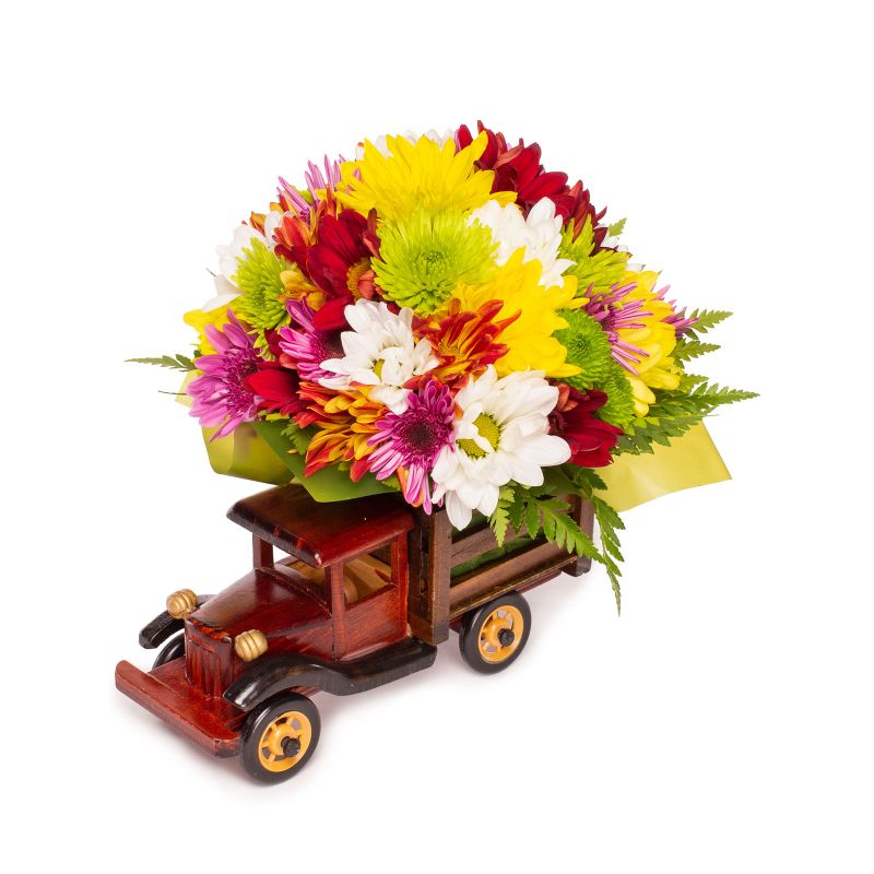 Flores a domicilio - Camioneta de Flores Flores a domicilio - Camioneta de Flores