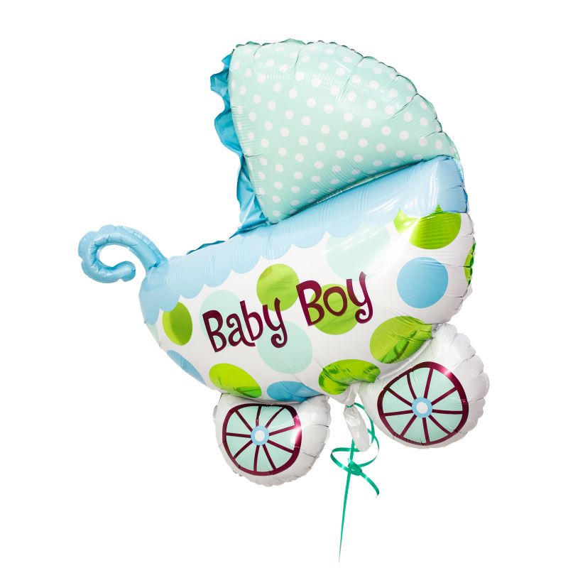 Flores a domicilio - Globo Coche Baby Boy 50 cm Flores a domicilio - Globo Coche Baby Boy 50 cm
