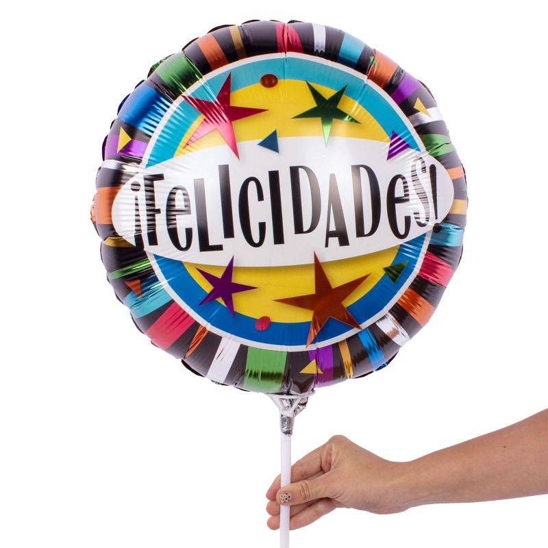 Foto con persona Globo Felicidades 35 cms - Flores a domicilio Foto con persona Globo Felicidades 35 cms - Flores a domicilio