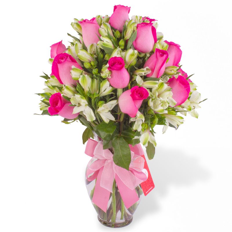 Flores a domicilio - Amor fucsia en anfora Flores a domicilio - Amor fucsia en anfora