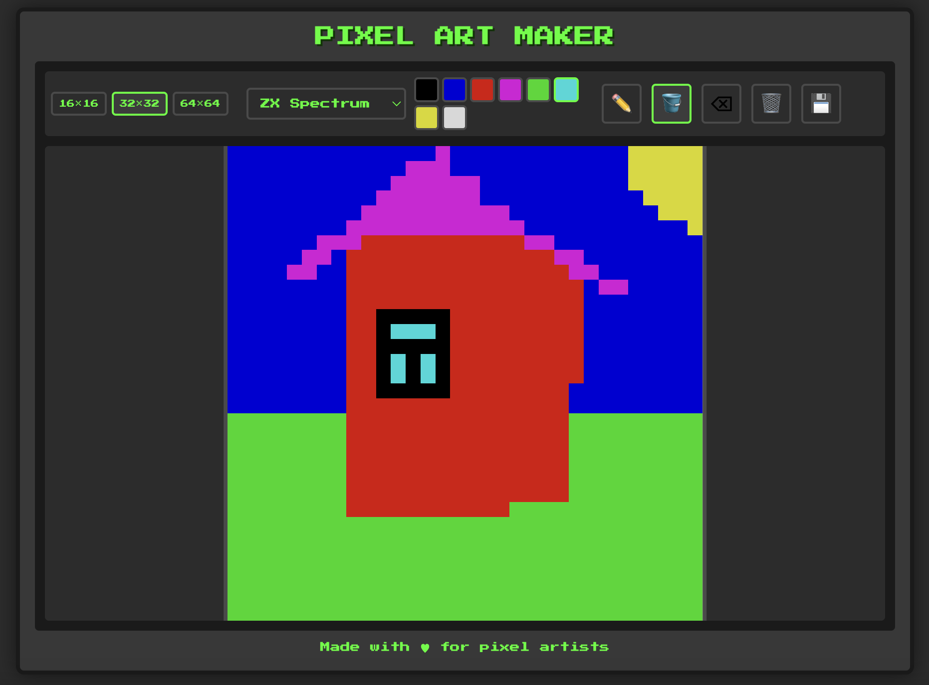 Play Pixel Art Maker - Free Online Game | Rosebud