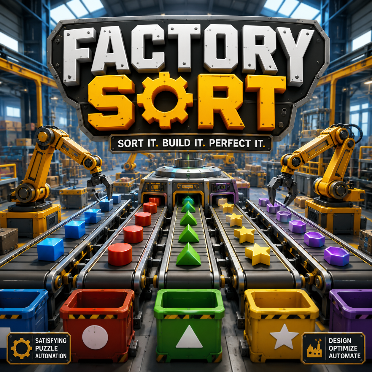 Play Factory sort - Free Online Game | Rosebud