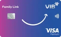Thẻ tín dụng Family Link VIB