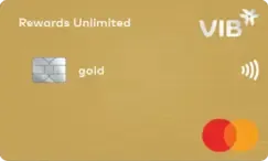 Thẻ tín dụng Rewards Unlimited VIB