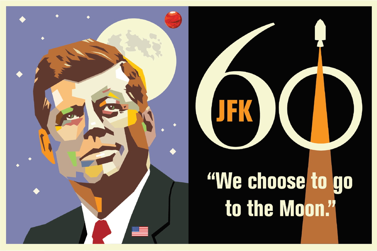 JFK 60th anniversary graphic