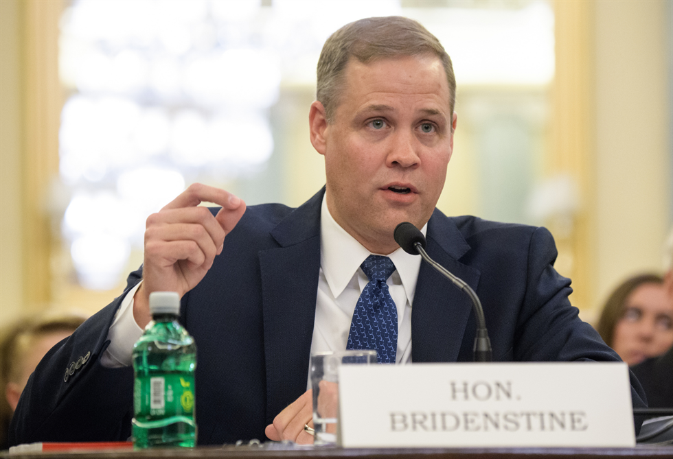 Jim Bridenstine during confirmation