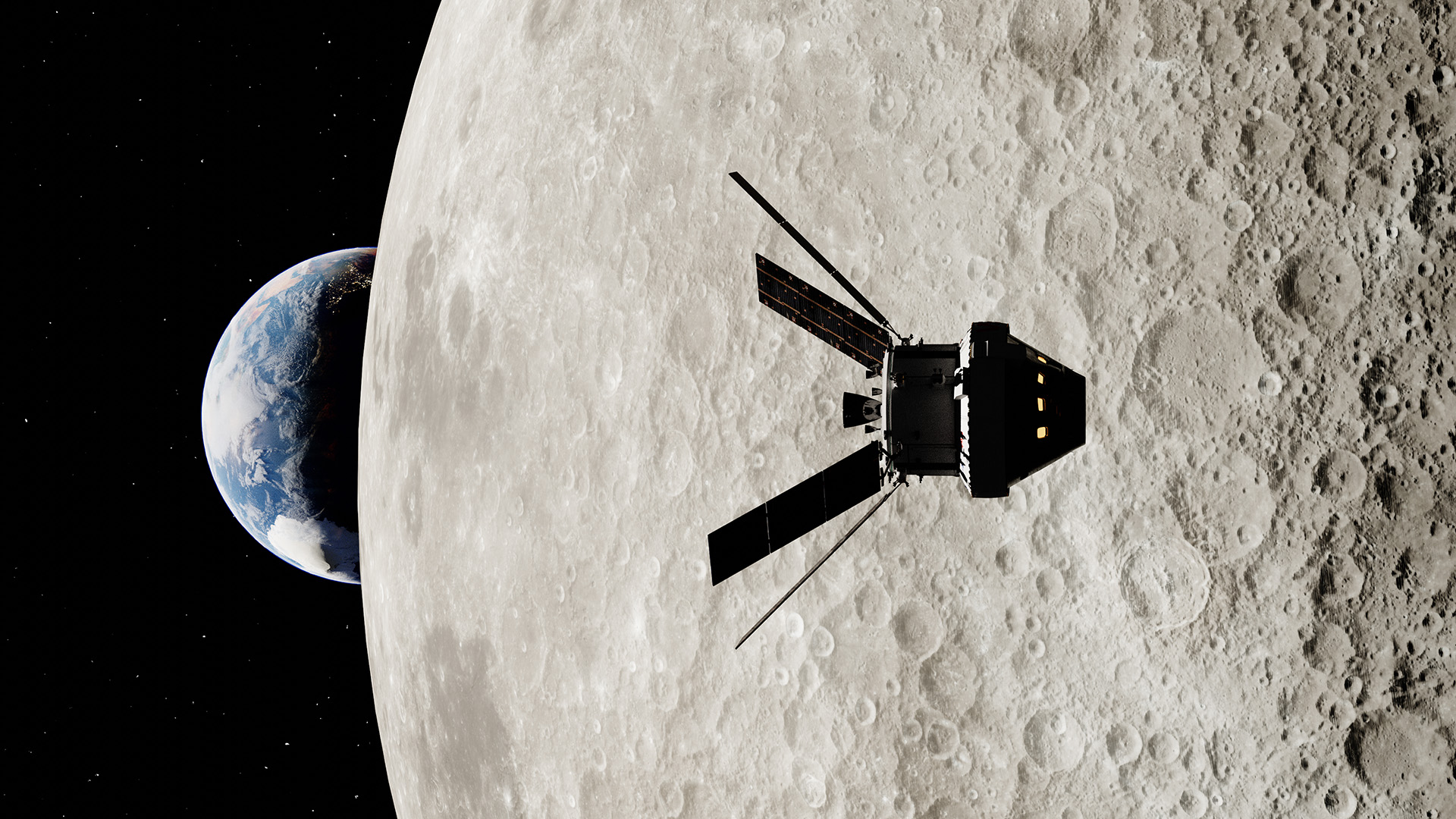 Liam Yanulis' 3D models and animations of the Orion spacecraft are helping to tell the story of Artemis and NASA's future exploration plans.