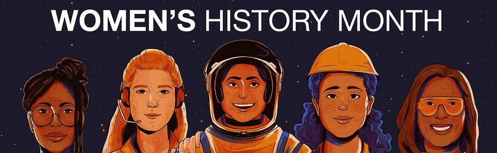 NASA Women's History Month banner 