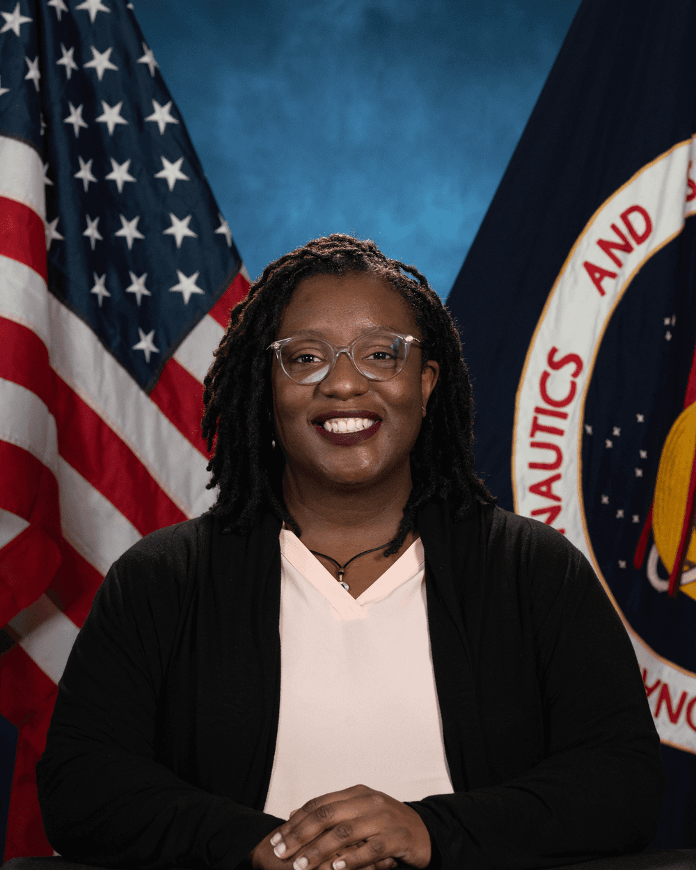 Meet Mejean Cline, software engineer and configuration management analyst at NASA's Johnson Space Center. Credits: NASA