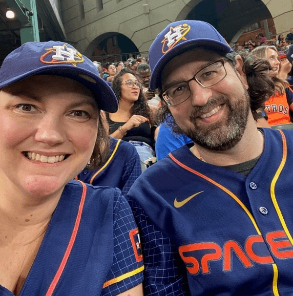 NASA Night at the Houston Astros game in July of 2022. 