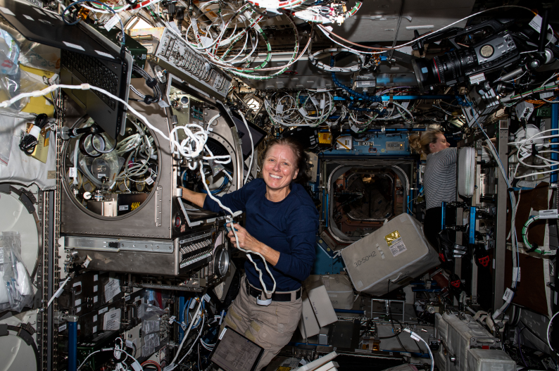 Astronaut Shannon Walker will take command of the International Space Station on April 15, 2021, becoming the first Houstonian to do so. Credits: NASA