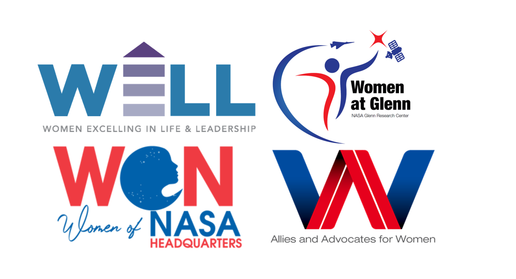 Logos of the women-focused ERGs who participated in the six-month networking program.