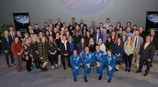 NASA Recognizes Expedition 67 Astronauts, Team at Space Center Houston