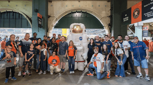 Johnson Employees Root for the Home Team at Houston Astros Space