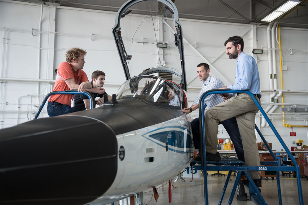 Up close and personal with the planes making spaceflight possible at the Aircraft Operations Division Open House. Image Credit: NASA/Norah Moran