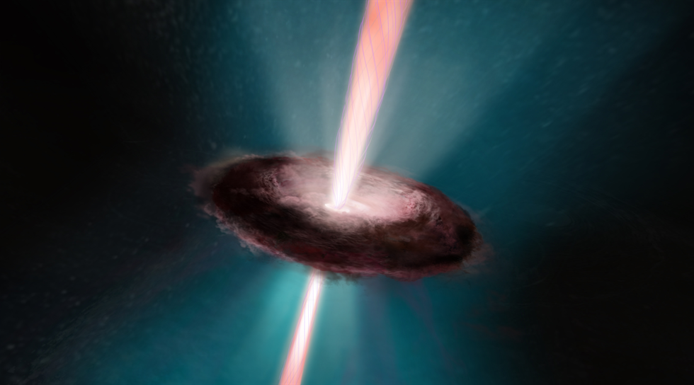 Artist's concept of the birth of a star