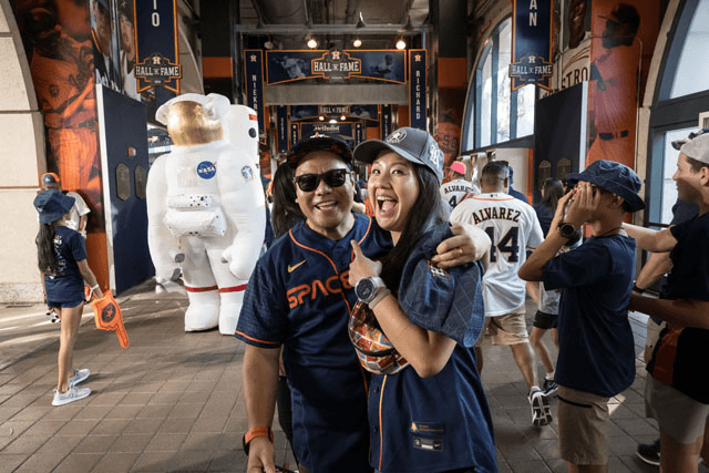 Johnson Employees Root for the Home Team at Houston Astros Space City Night