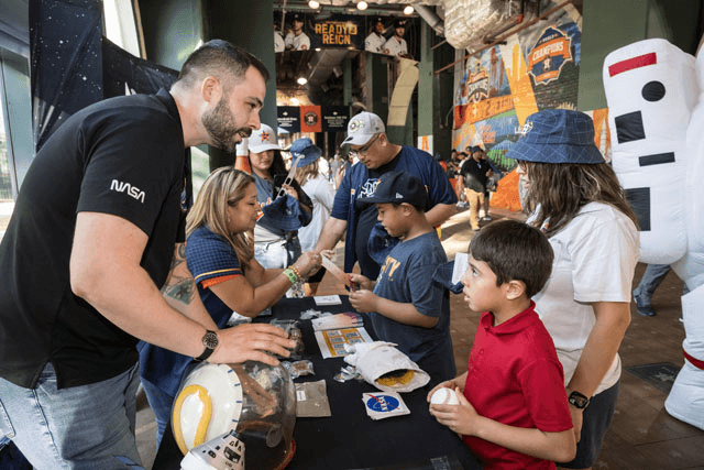 Johnson Employees Root for the Home Team at Houston Astros Space City Night