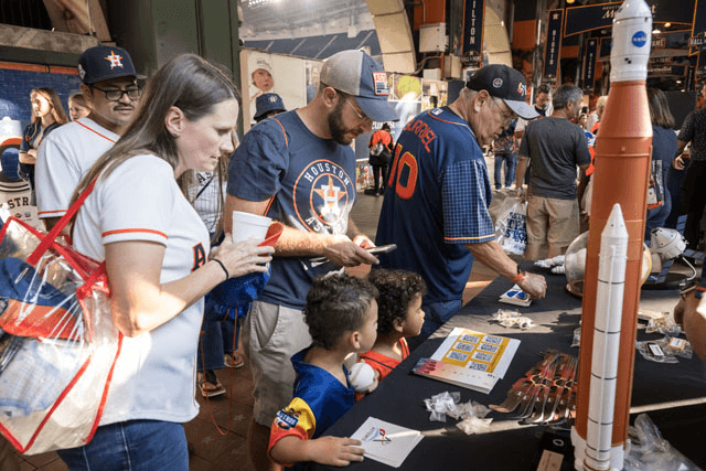 Johnson Employees Root for the Home Team at Houston Astros Space