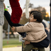 People gather and celebrate during the holiday season. 