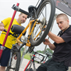 Bike to Work Day at JSC. Image Credit: NASA/Lauren Harnett