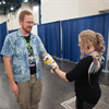 NASA exhibit at Comicpalooza.  Image Credit: NASA