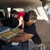 JSC volunteers 'Stuff the Truck' at the Gilruth Center, Aug. 31 as part of the annual food drive. Image credit: NASA/James Blair.