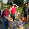 JSC volunteers 'Stuff the Truck' at the Gilruth Center, Aug. 31 as part of the annual food drive. Image credit: NASA/James Blair.