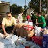 JSC volunteers 'Stuff the Truck' at the Gilruth Center, Aug. 31 as part of the annual food drive. Image credit: NASA/James Blair.