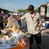 JSC volunteers 'Stuff the Truck' at the Gilruth Center, Aug. 31 as part of the annual food drive. Image credit: NASA/James Blair.