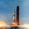 Apollo 10 launches. Image Credit: NASA