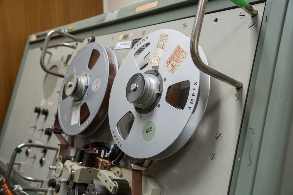 Nasa Apollo Mission Audio Reel To Reel Tape Deck