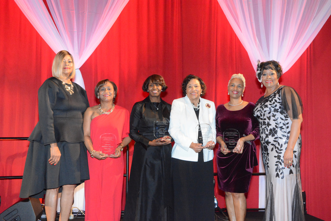 Johnson was honored alongside JSC Deputy Center Director Vanessa Wyche, IRD Director Annette Moore and Chief of the Spaceflight Operations Resources Office Donna Blackshear-Reynolds by the Houston Alumna Chapter of Delta Sigma Theta Sorority, Inc. for their contributions to NASA and STEM in Houston. Credit: Defender Network.