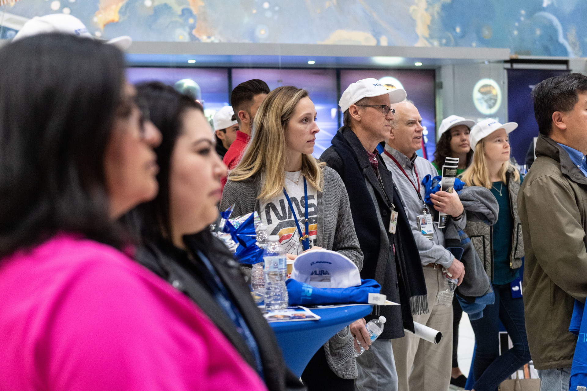 Before JSC celebrated the holidays, the team came together to celebrate the Orbital Flight Test of Boeing's CST-100 Starliner