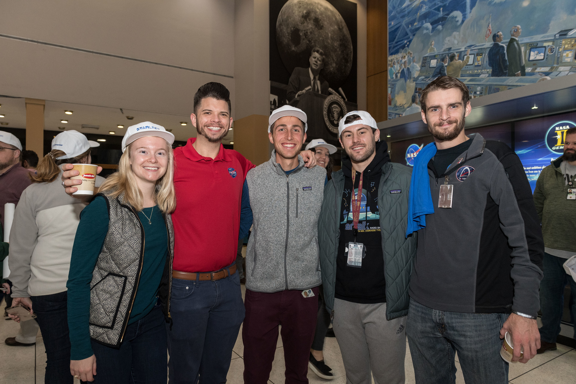 Before JSC celebrated the holidays, the team came together to celebrate the Orbital Flight Test of Boeing's CST-100 Starliner