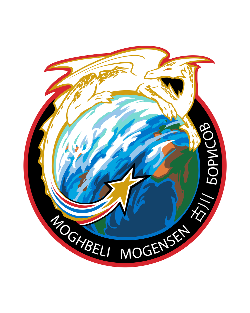 NASA's SpaceX Crew-7 mission patch.