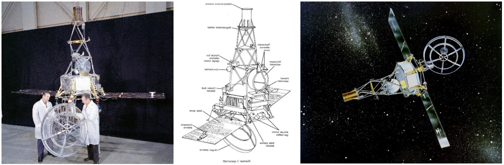 mariner 2 space probe diagram