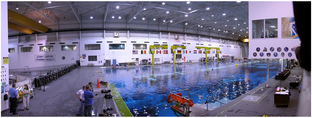 Overall view of the Neutral Buoyancy Laboratory at NASA’s Sonny Carter Training Facility. Credits: NASA