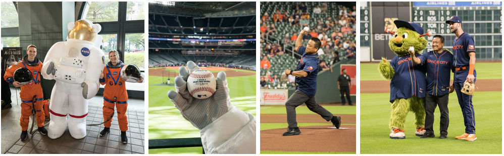 NASA Night (Well, Afternoon) with the Astros on Saturday, July 16