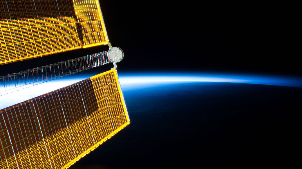 View of Earth from International Space Station