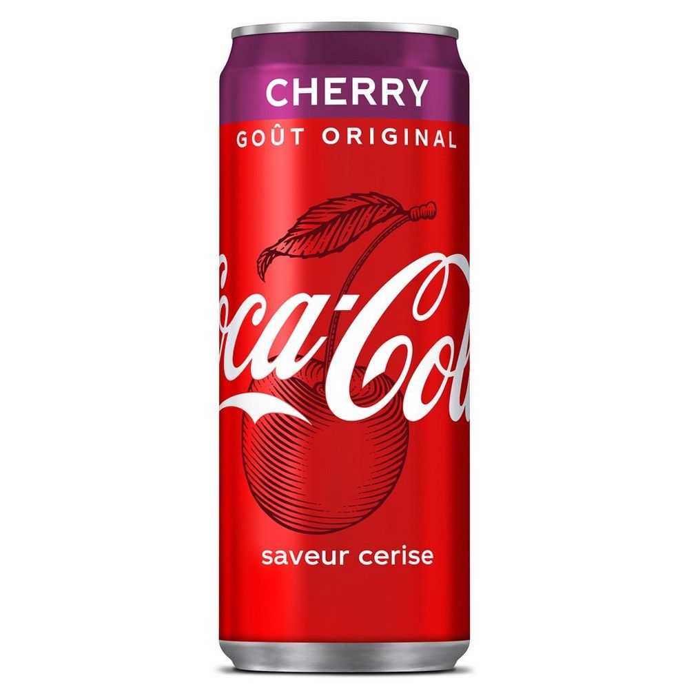 COCA-COLA CHERRY SLIM BTE 24X33CL