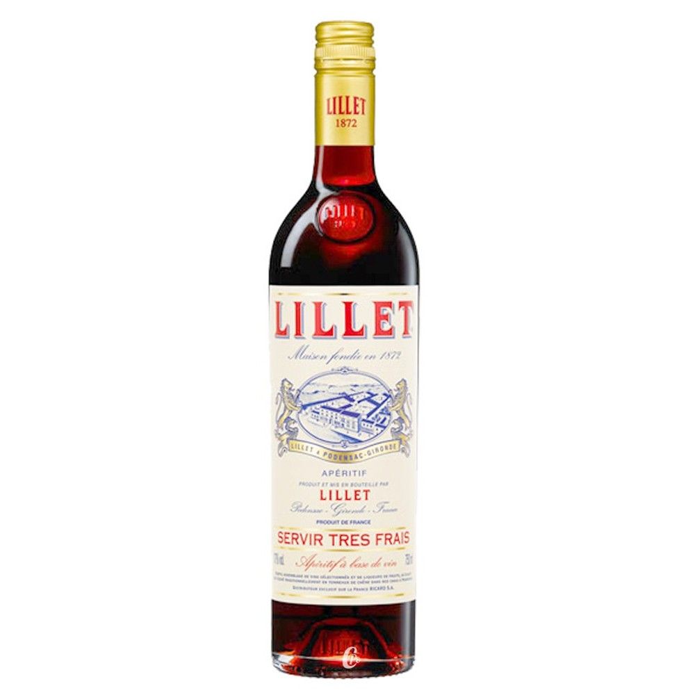 LILLET ROUGE 17° 75CL