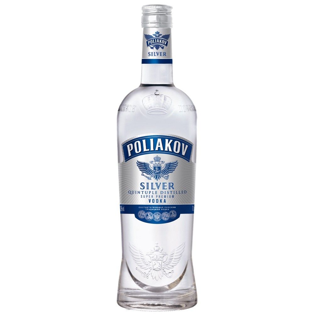 VODKA POLIAKOV SILVER 37.5° 70CL